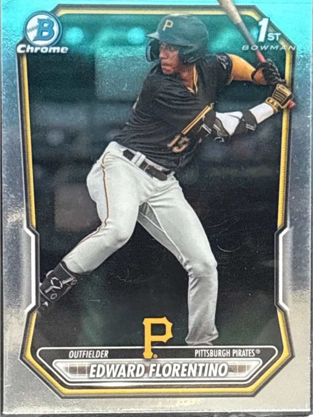 Topps Chrome Pittsburgh Pirates Edward Florentino Rookie Card